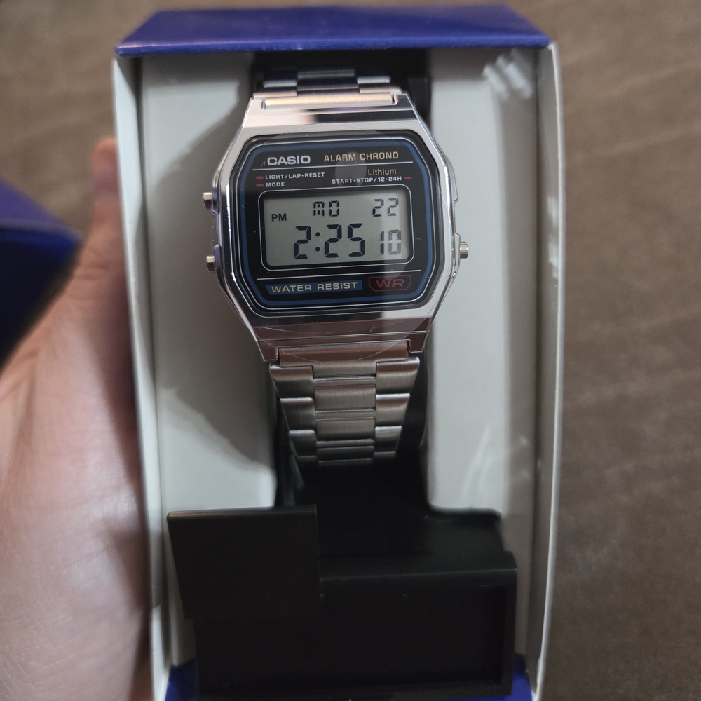 Casio Silver Digital Watch